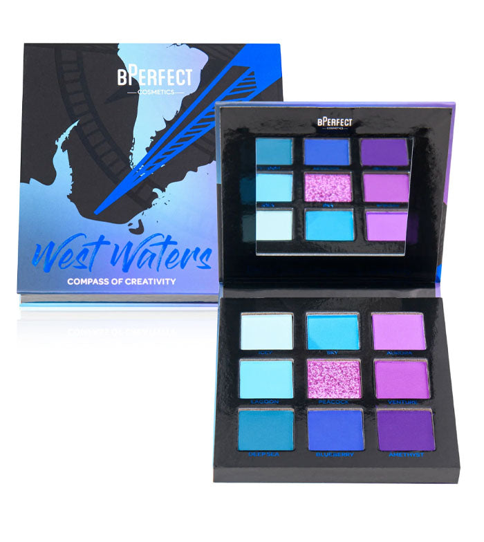 BPerfect Compass of Creativity Quad eyeshadow collection