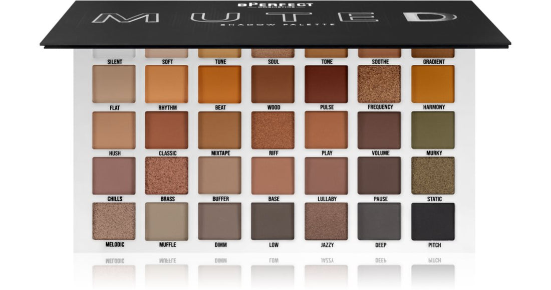 Palette di ombretti BPerfect Muted 364 g