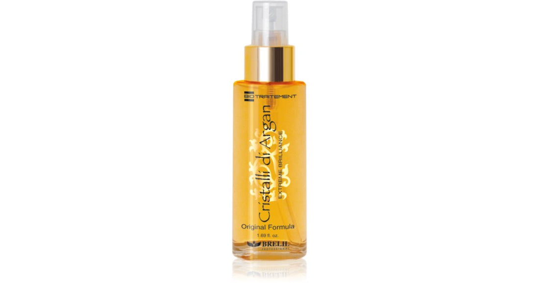 Brelil Professional Argan Crystals Extreme Brilliance cristale iluminatoare pentru par uscat 50 ml