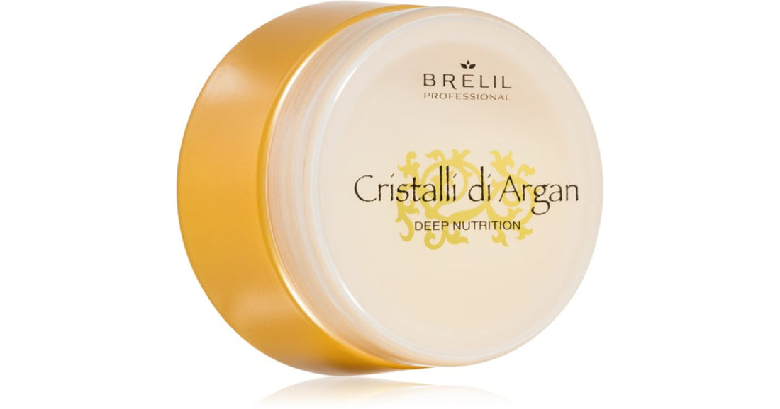 Brelil Professional Syväkosteuttava Argan Crystals -naamio kaikille hiustyypeille 250 ml