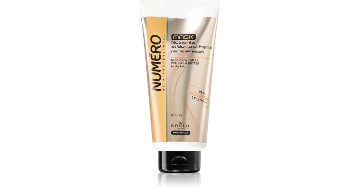 Brelil Professional Maschera nutriente con burro di karité per capelli secchi 1000 ml