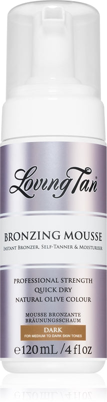 Loving Tan Bronzing Self-tanning Mousse tumma väri 120 ml