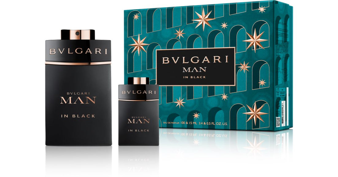 ブルガリア人 Bvlgari マン イン ブラック 100ml + 15ml オードパルファム