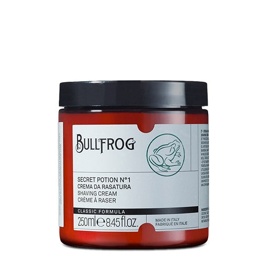 Bullfrog Bullfrog كريم الحلاقة سيكريت بوشن رقم 1 250 مل