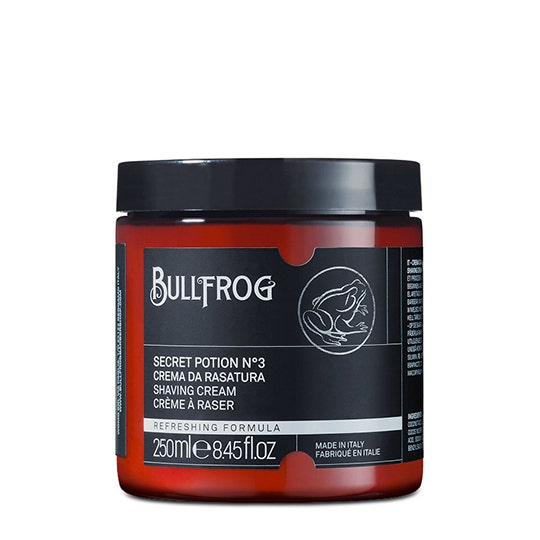 Bullfrog Bullfrog كريم الحلاقة سيكريت بوشن رقم 3 250 مل