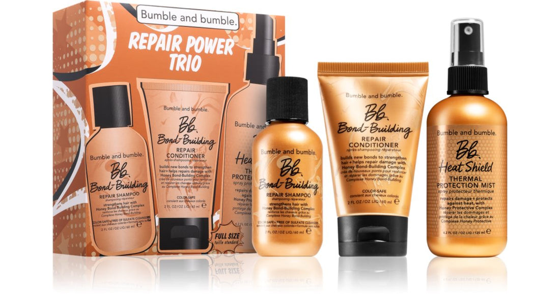 Bumble and bumble Zestaw naprawczy Power Set, pudełko upominkowe 3 szt