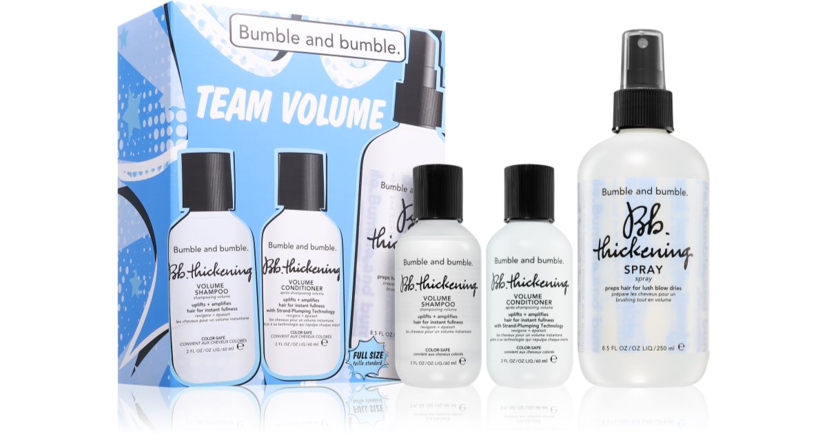 Bumble and bumble Coffret Team Volume Set 3 pcs