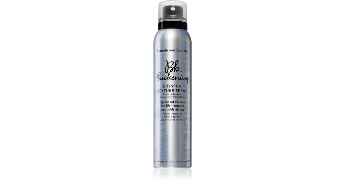 Bumble and bumble Thickening Dryspun Hair Spray μέγιστος όγκος 150 ml