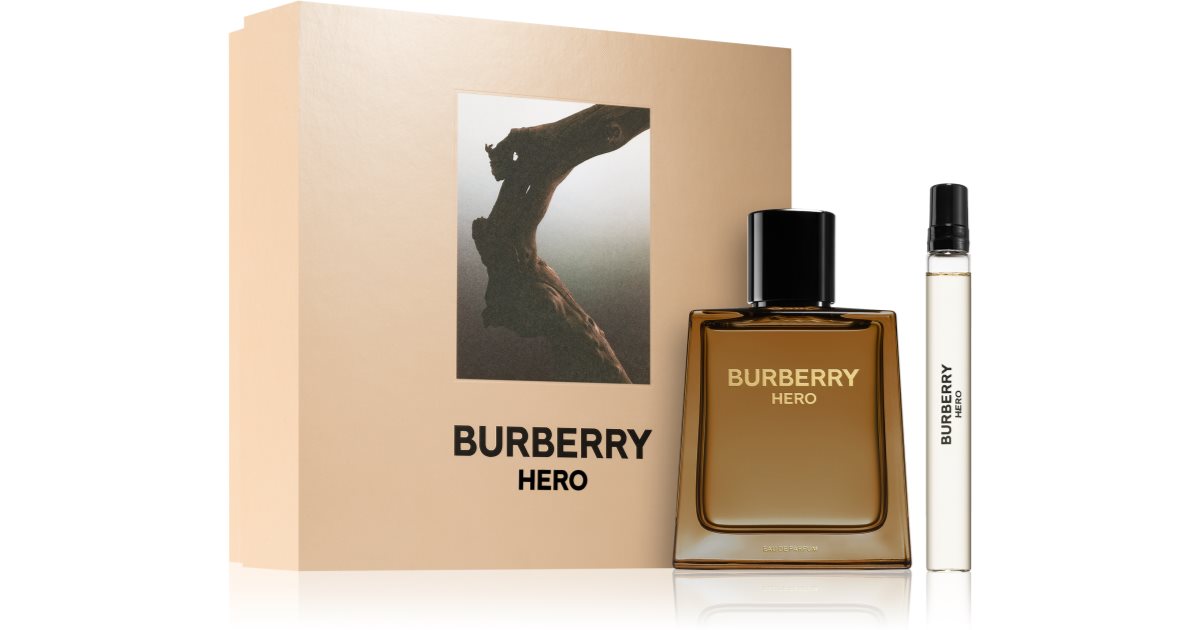 Burberry Hero woda perfumowana 100 ml + woda perfumowana Mini 10 ml dla mężczyzn