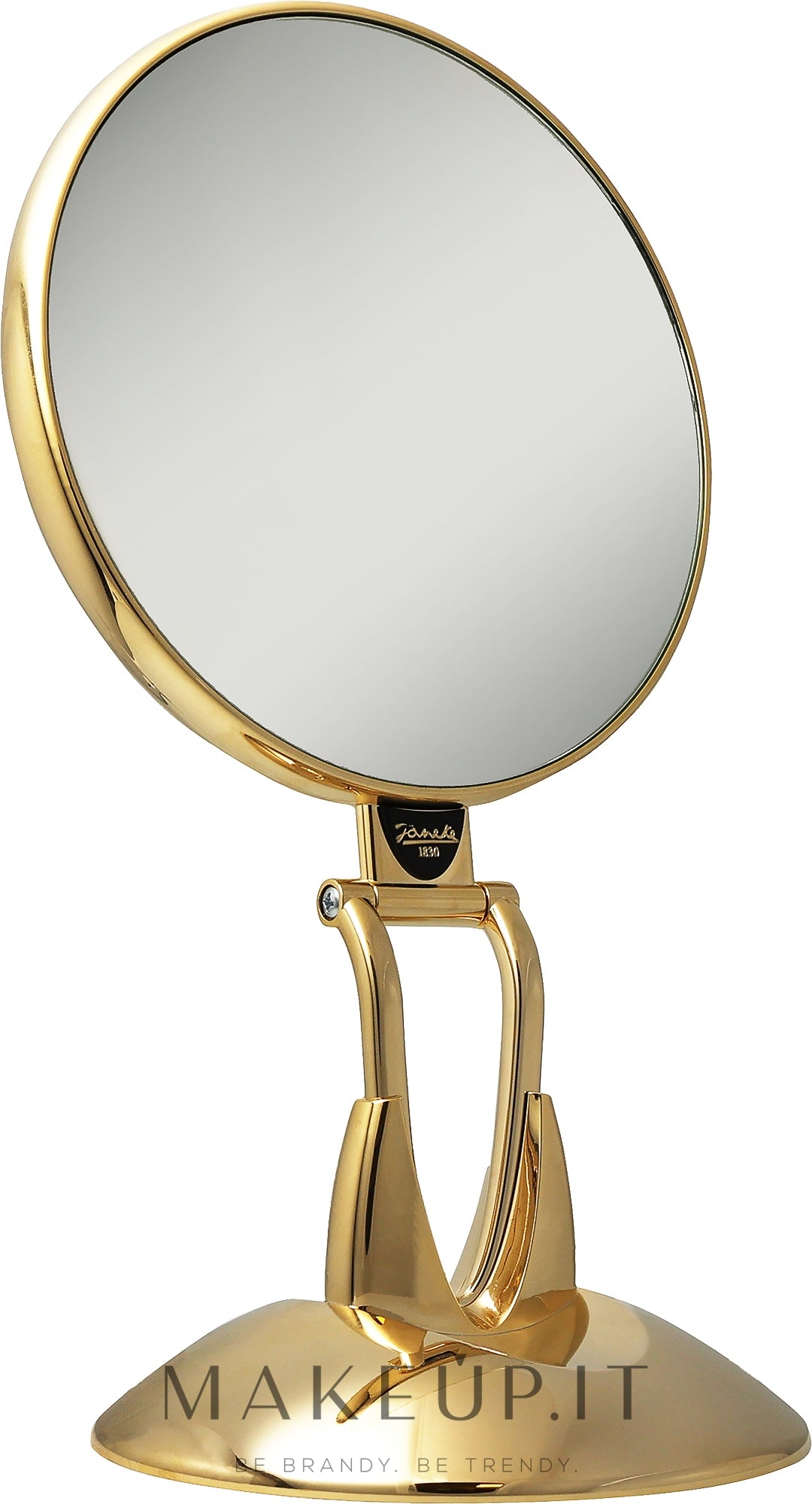 Specchio, ingrandimento x3, diametro 170 Janeke Golden Mirror