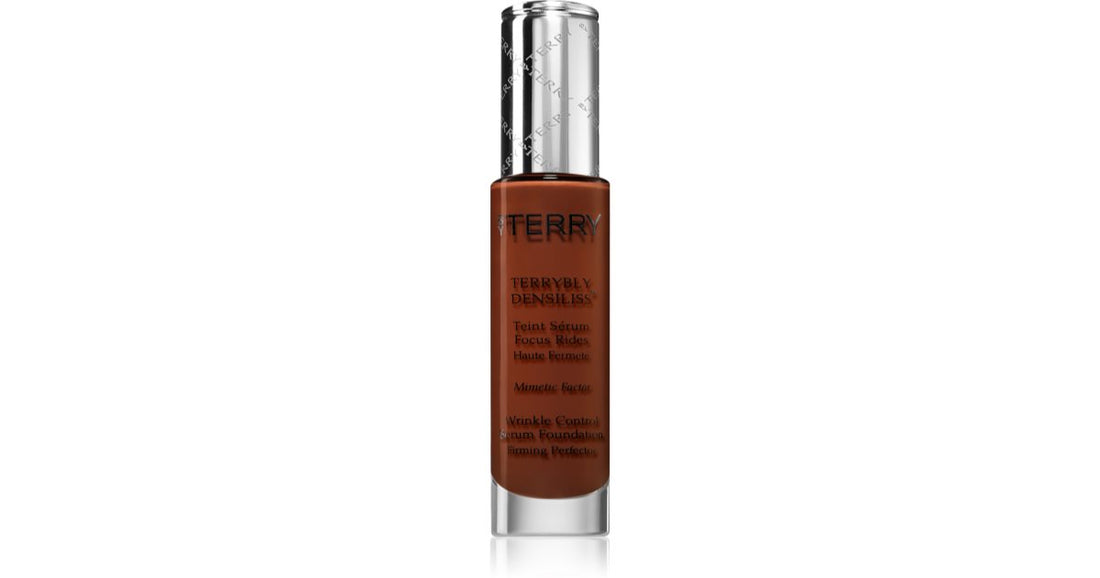 By Terrybly Densiliss fond de teint longue durée contre les signes de fatigue couleur Deep Ebony 30 ml