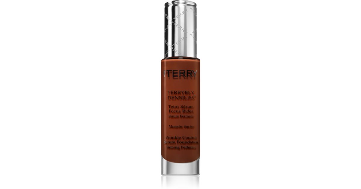 By Terrybly Densiliss langdurige foundation tegen tekenen van vermoeidheid kleur Deep Ebony 30 ml