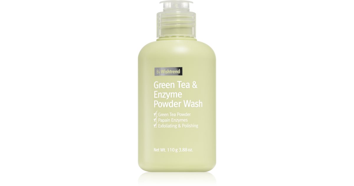 By Wishtrend Tè Verde &amp; Enzima polvere detergente delicata 110 g