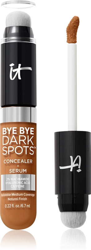 IT Cosmetics Bye Dark Spots correttore coprente in crema da donna 44 Tan Warm 7 ml