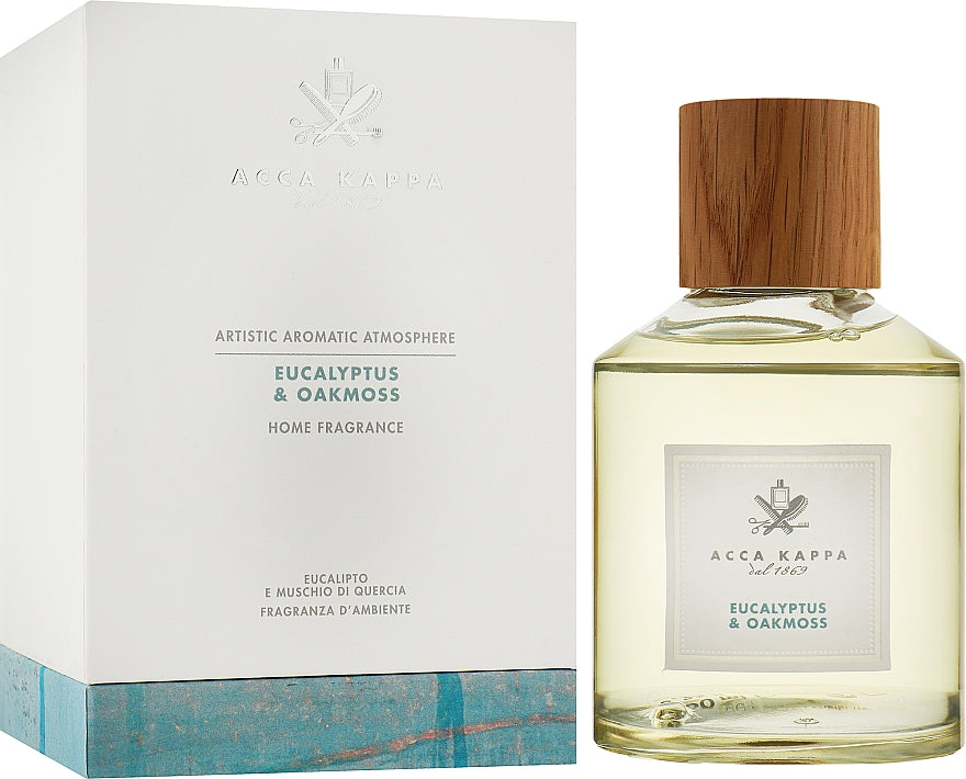 Diffusore di aromi "Eucalipto e muschio di quercia" Acca Kappa Home Diffuser (ricarica) 500 ml