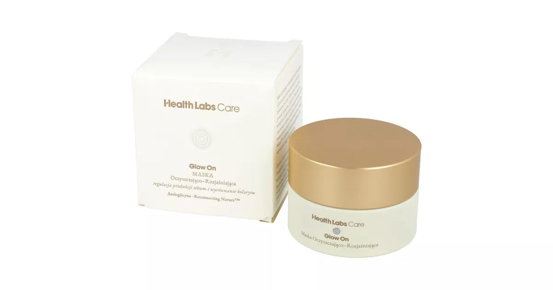 Health Labs Care Glow On 50 ml — Maschera detergente illuminante