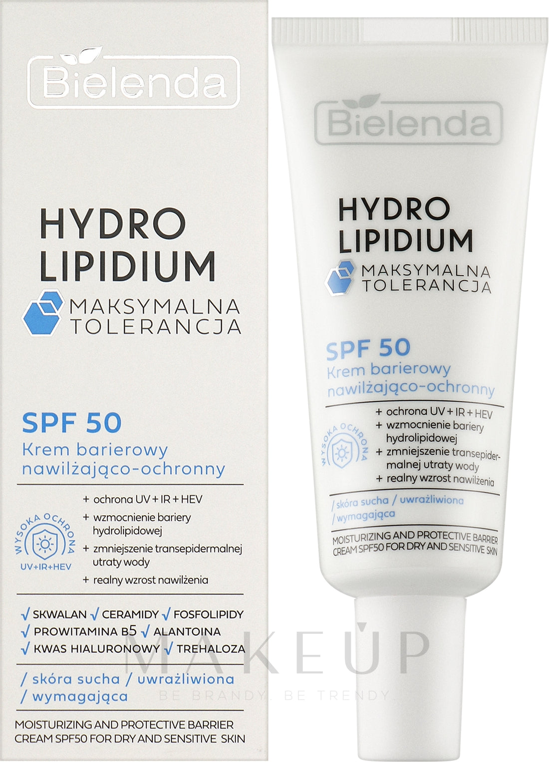 Bielenda Professional Barrier Terapia barriera pelle Crema-barriera lipido-attiva viso e corpo 50 ml — Crema viso e corp