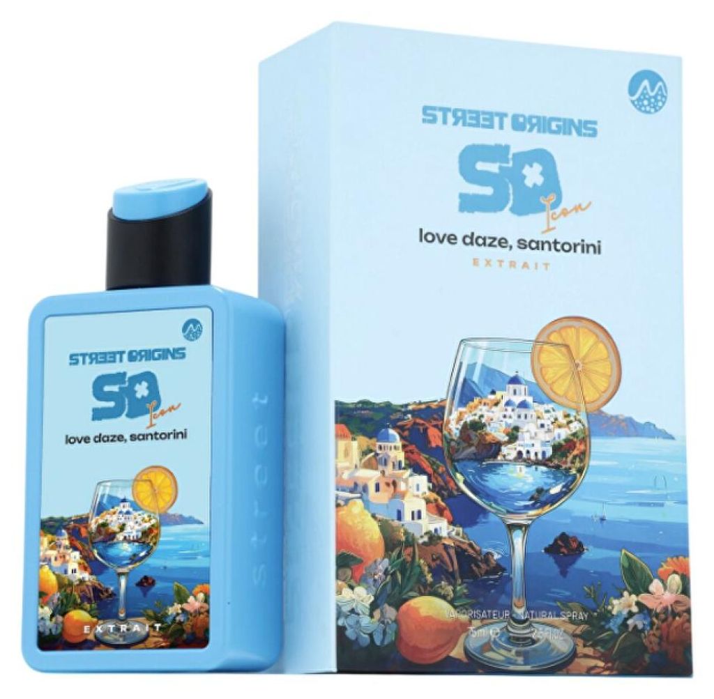 Street origins Love Daze, Santorini Extraità de Parfum 75ml