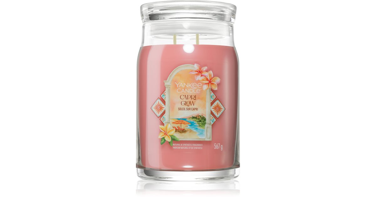 Yankee Candle Capri Glow Scented Candle 567g