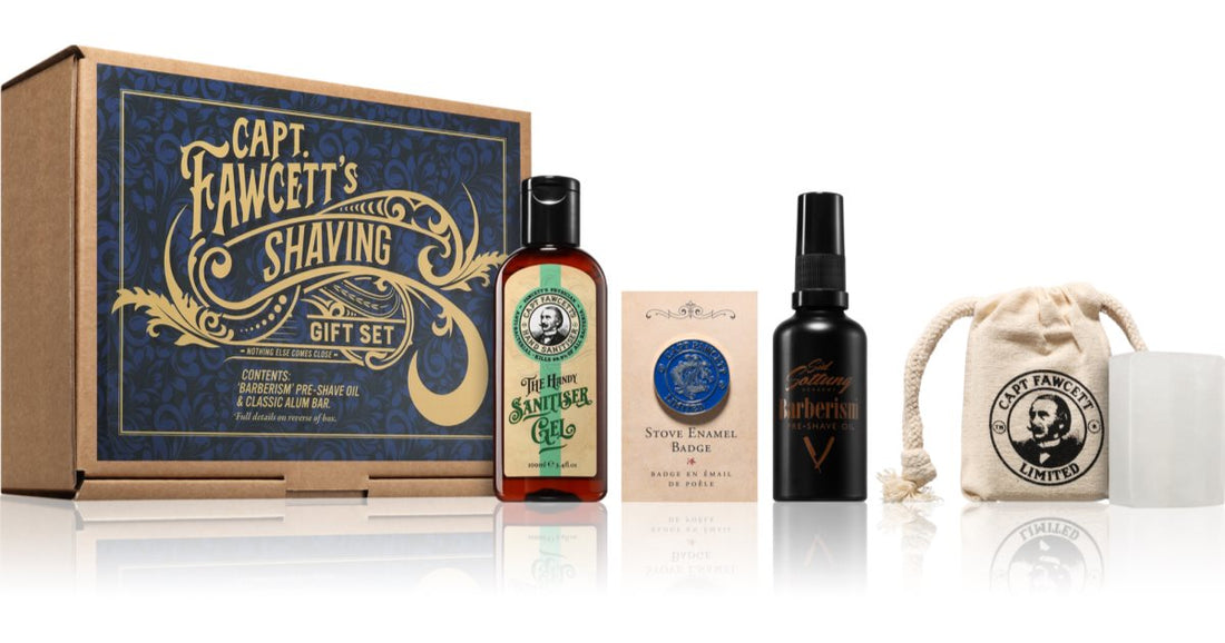 Captain Fawcett Coffret cadeau Barberisme de Sid Sottung pour hommes 1 pièce