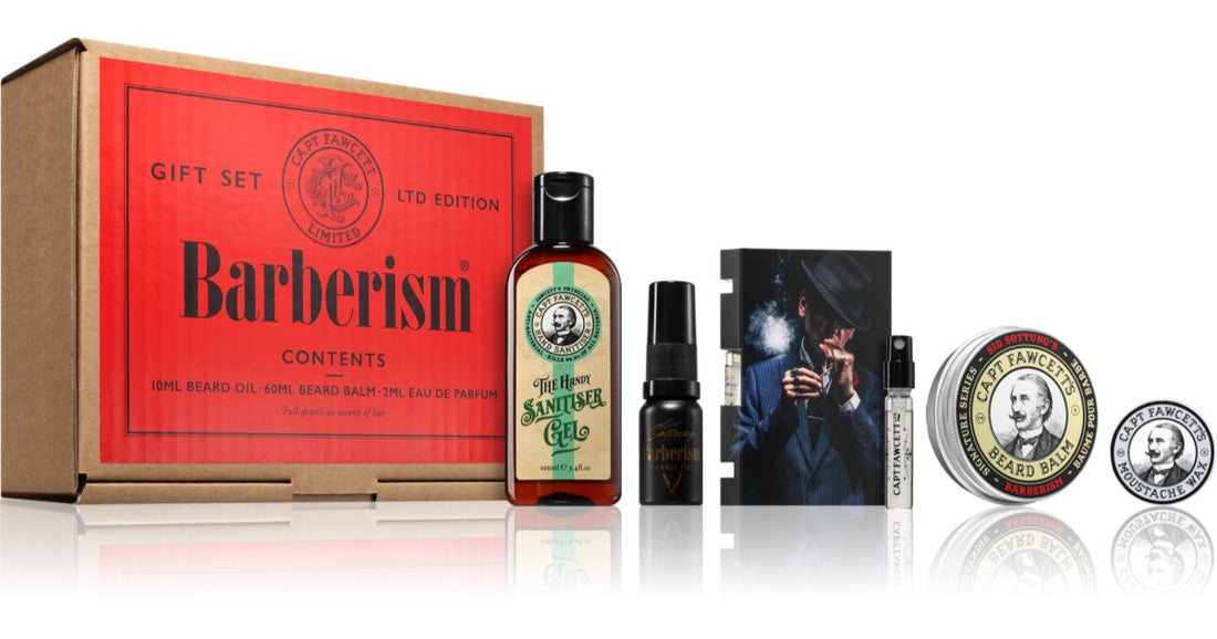 Captain Fawcett Coffret cadeau Barberisme pour hommes