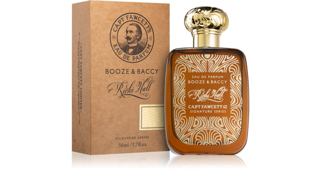 Captain Fawcett Booze &amp; Baccy Ricki Hall Eau de Parfum for Men 50 ml