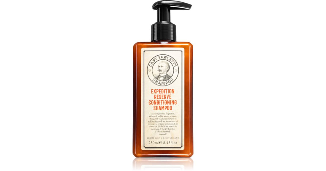 Captain Fawcett Expedition återfuktande och skyddande schampo för män 250 ml