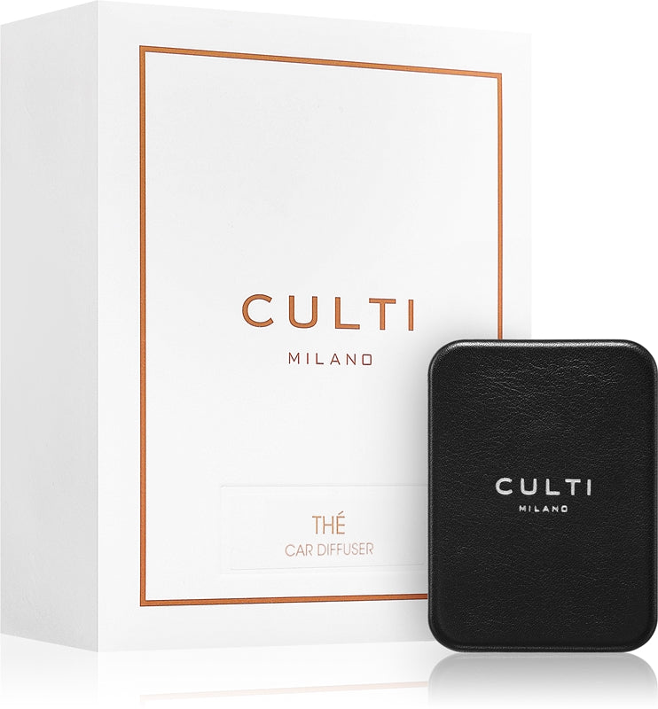 Culti Milano Car Diffuser Black Thé car deodoriser + refill 73× 53 cm 
