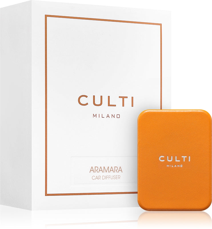 Culti Milano Car Diffuser Orange Aramara Auto-Lufterfrischer + Nachfüllung 73× 43 cm 