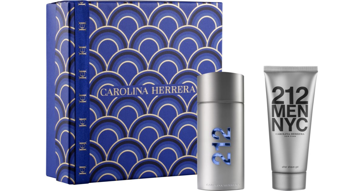 Carolina Herrera 212 mænd eau de toilette 100ml + shower gel 100ml