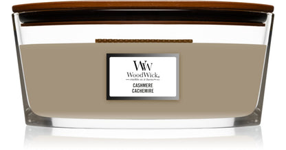 Woodwick Candela Profumata Cashmere Ship — Candela
