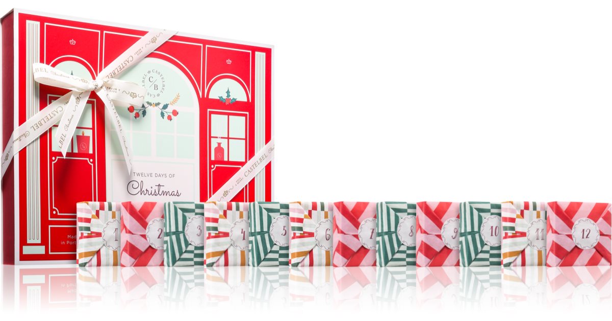 Castelbel Twelve Days Of Christmas Gatherings confezione regalo 12× 30 g