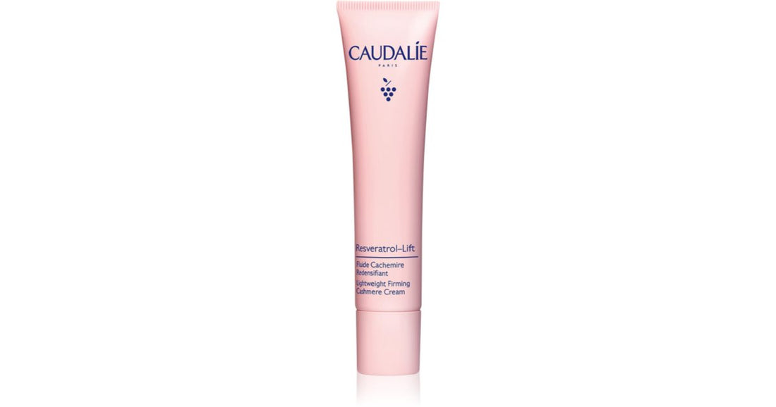 Caudalie Resveratrol-Lift Creme de caxemira reafirmante leve para reafirmar a pele 40 ml