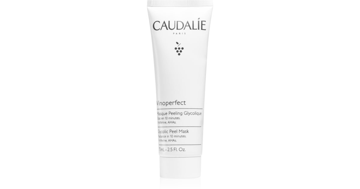 Caudalie Winoperfekt maschera rozświetlający peeling złuszczający 75 ml