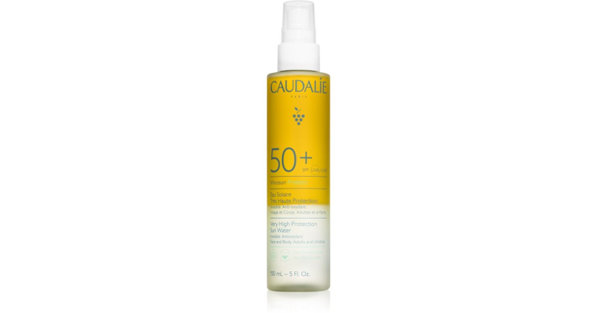 Caudalie Vinosun spray huile hydratante biphasique à effet antioxydant SPF 50+ 150 ml