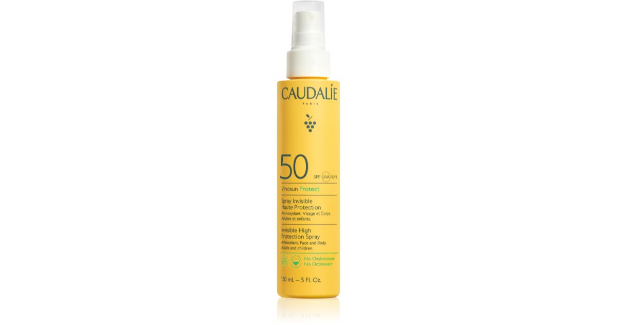 Caudalie ヴィノサン インビジブル タンニング スプレー SPF 50 150ml