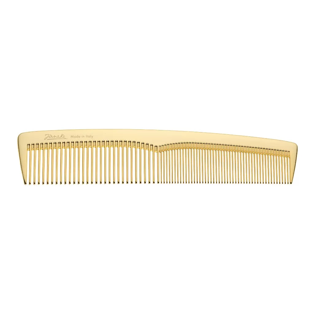 Janeke Gold Line Toilette Pettine 20,4 x 4,2 cm — Pettine
