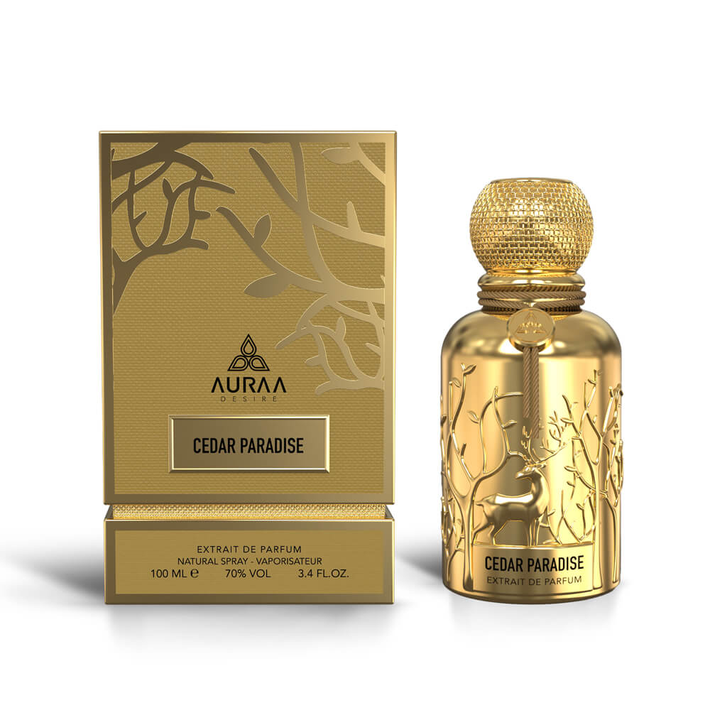 Auraa Desire Cedar Paradise 100 ml Uomo — Extrait de Parfum