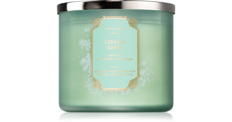 Bath & Body Works Cedar & Suede scented candle 411 g