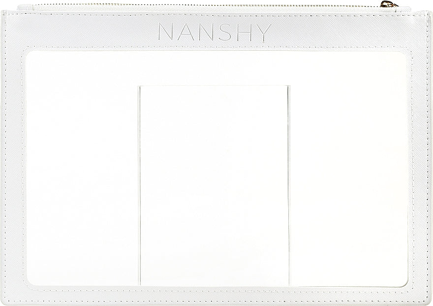 Nanshy Clear PVC Makeup Pouch — beauty case trasparente in PVC