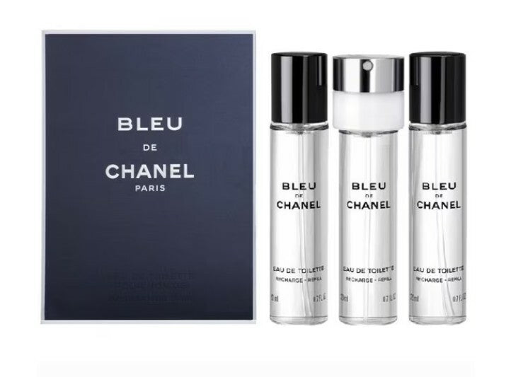 Chanel Bleu De Chanel — EDT (3 x 20 мл) — Объем: 60 мл