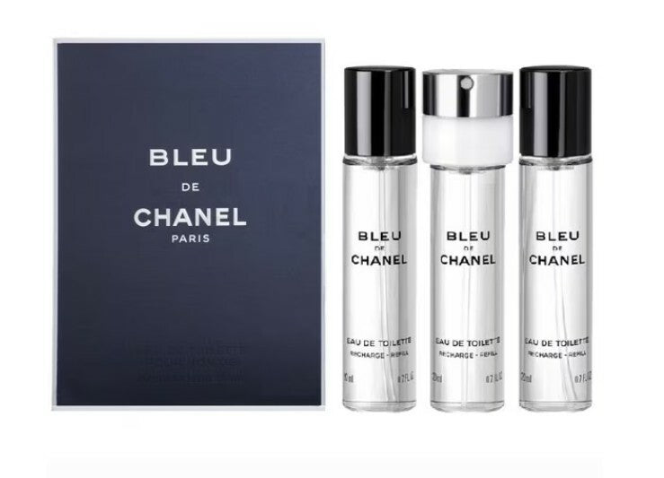 Chanel Bleu De Chanel - EDT (3 x 20 mL) - Volume: 60 ml