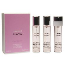 Chanel Chance Eau Tendre toaletní voda pro ženy (3 x 20 ml) - 60 ml