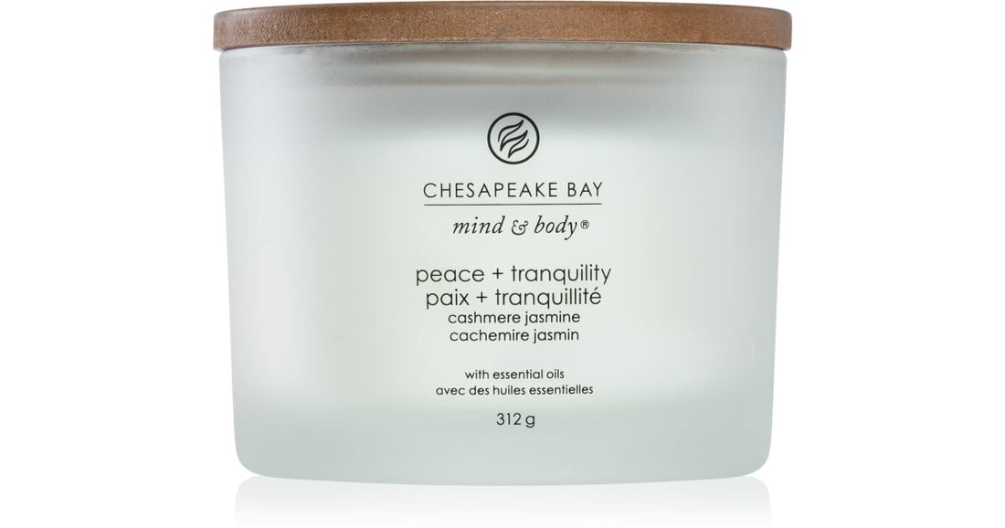 Chesapeake Bay Candle العقل والجسد السلام والطمأنينة شمعة 312 جرام