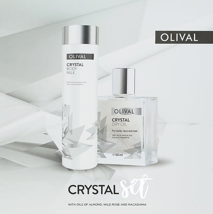 Set Olival Crystal (b/latte/200ml + b/olio/50ml)