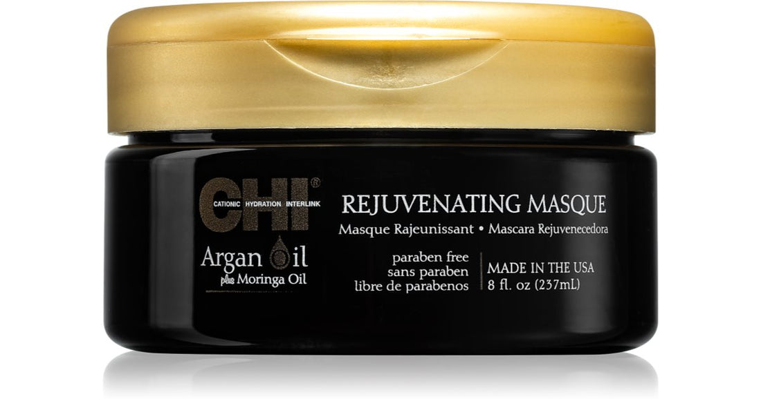 CHI Argan Oil maschera nutriente per capelli rovinati e secchi 237 ml