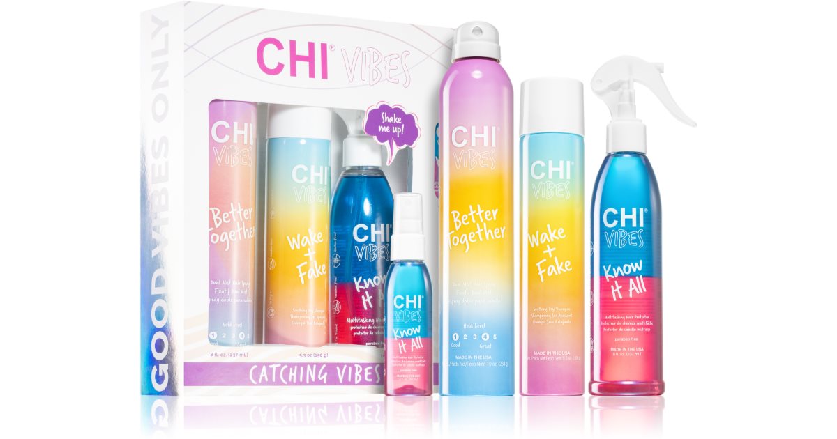 CHI Vibes Catching Vibes Gift Box Kit (voor perfect haar)