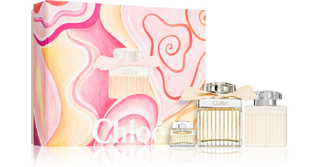 Chloé Chloé naisten lahjarasia Eau de Parfum 75 ml + vartalomaito 100 ml + Eau de Parfum mini 5 ml