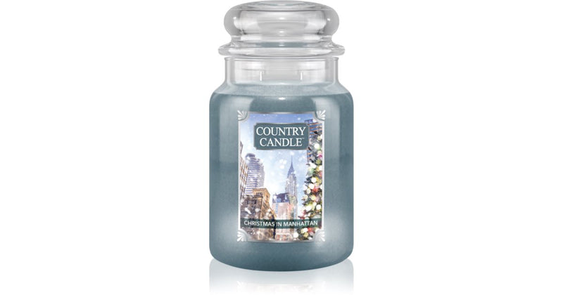 Country Candle Αρωματικό κερί Christmas In Manhattan 680 γρ.