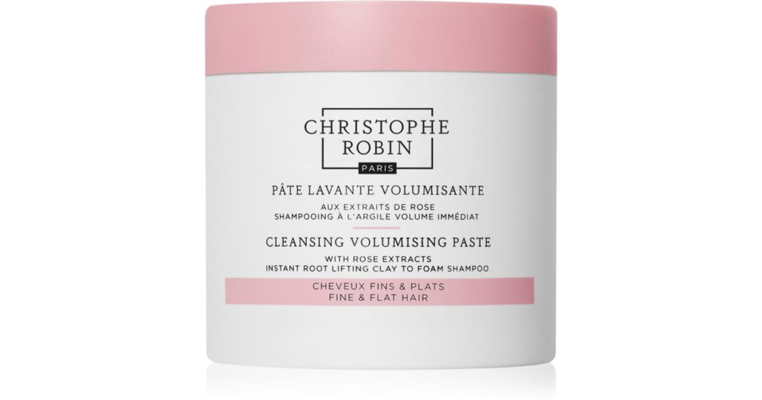 Christophe Robin Volumizing Cleansing Paste med Rose Extract 250 ml